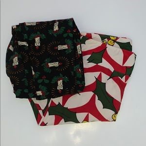 christmas leggings